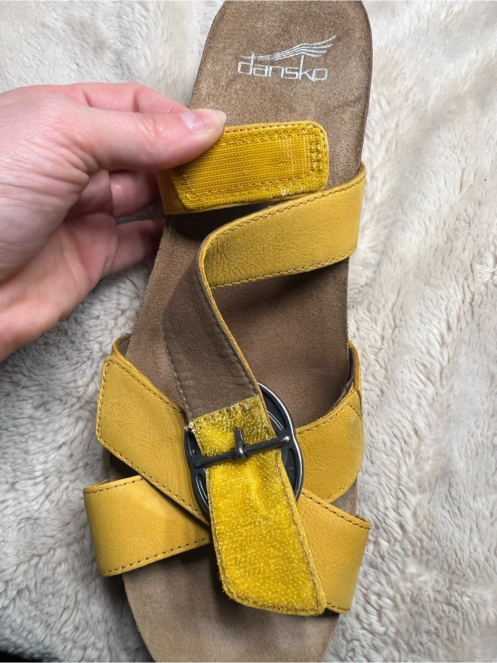 Dansko Susie leather sandals size 41 or US 11-11.5